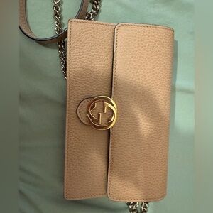 COPY - Gucci Tan Leather Shoulder Bag